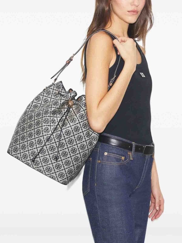 The Best Shops TORY BURCH: バケットバッグ - バケットバッグ - ブルー