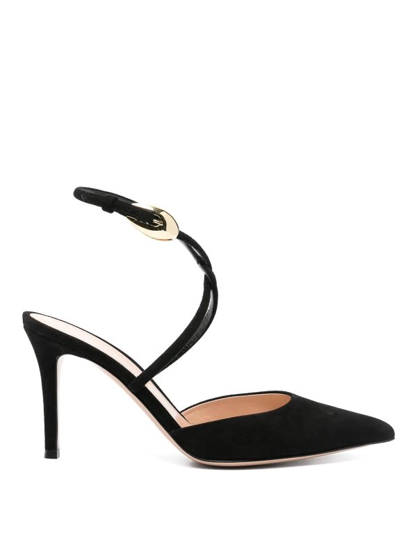 Gianvito Rossi: court shoes - Suede Dcollet