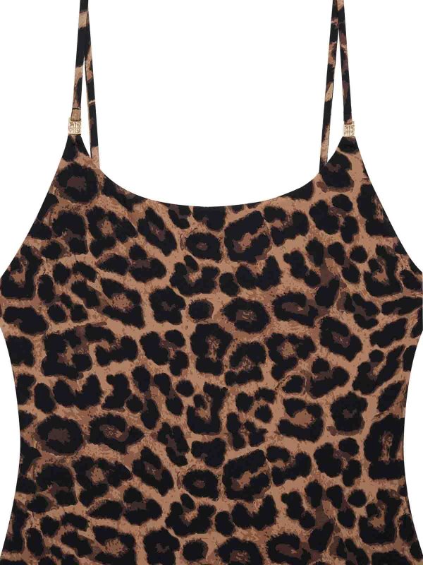 ANINE BING: Tops & Tank tops online - Vesta Leopard-Print Bodysuit