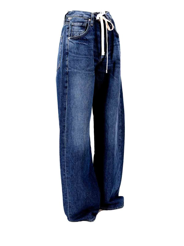 CITIZENS OF HUMANITY: bootcut jeans online - Brynn Drawstring-Waist Jeans