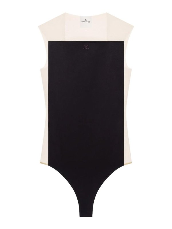 Courreges: Tops & Tank tops - Illusion Bodysuit