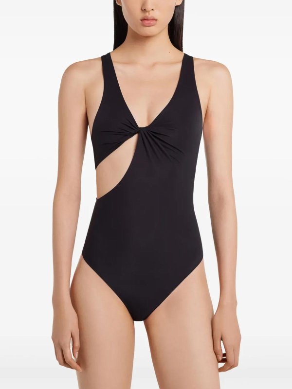 Courreges: beach accessories online - Twist Swimsuit