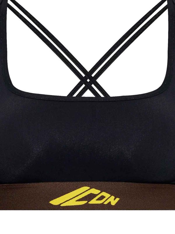 DSQUARED2: Tops & Débardeurs online - Top - Noir