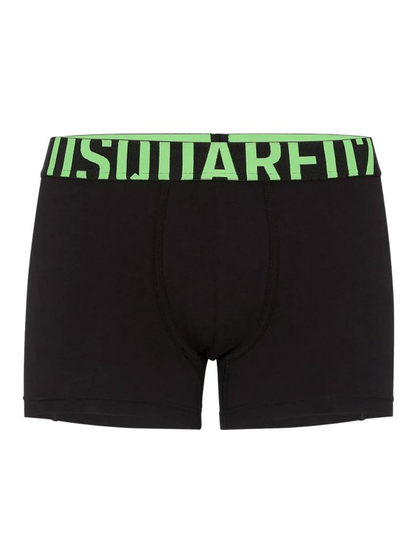 DSQUARED2: Costumi piscina e boxer - Logo-Tape Two-Tone Boxers