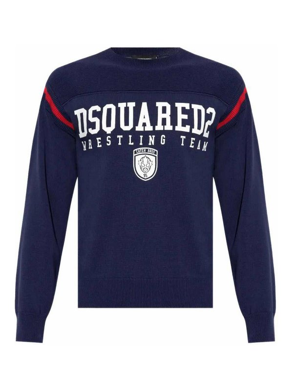 DSQUARED2: maglia collo rotondo - Collezione principale D2 maschio