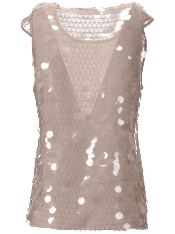 トップ/タンクトップ - ヌードカラー shop online: NICCOLO