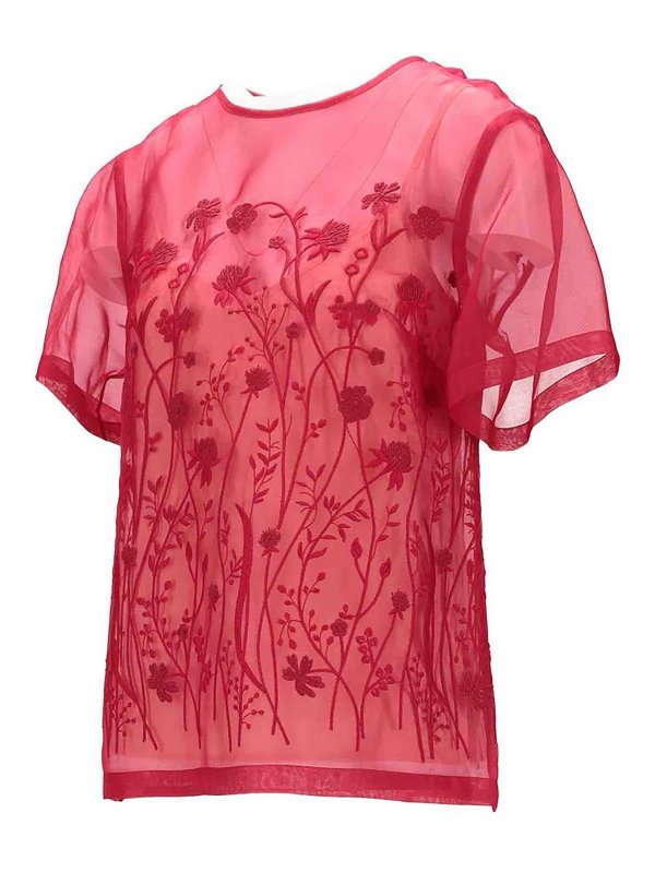 The Best Shops P.A.R.O.S.H.: ブラウス - ブラウス - ダークレッド