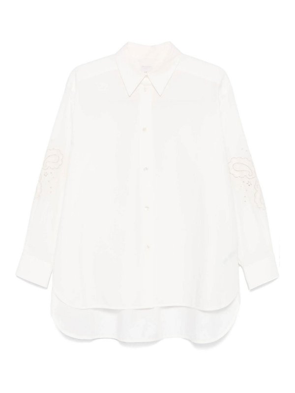 PAUL SMITH: shirts - Floral-Embroidery Shirt