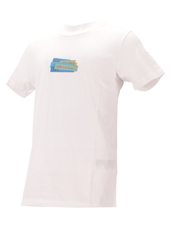 PAUL SMITH: T-shirts online - T-Shirt - Weiß