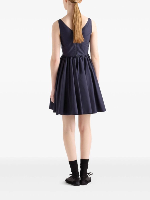 The Best Shops PRADA: knee length dresses - Cotton Dress