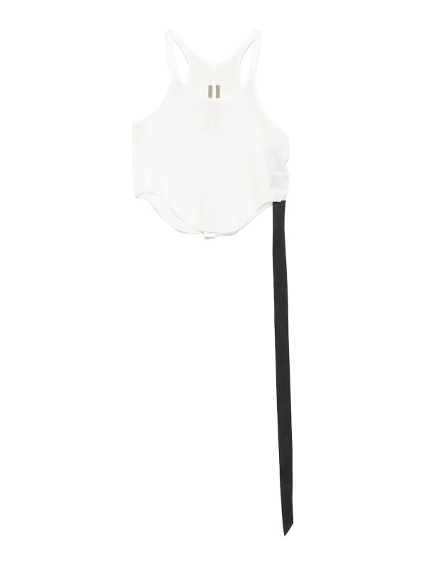 RICK OWENS: Tops y camisetas sin mangas - Top - Blanco