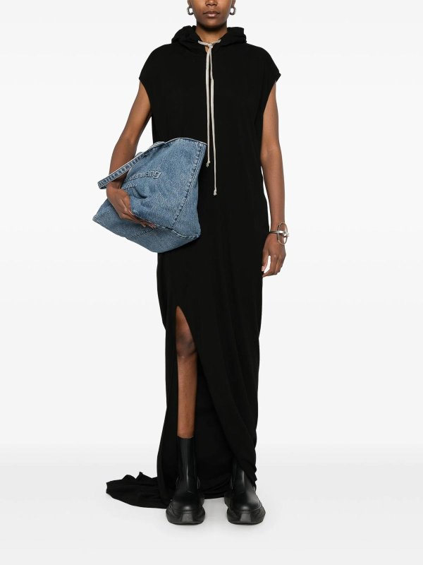 Rick Owens マキシドレス - 黒 - ブラック | DS01E3517RN09