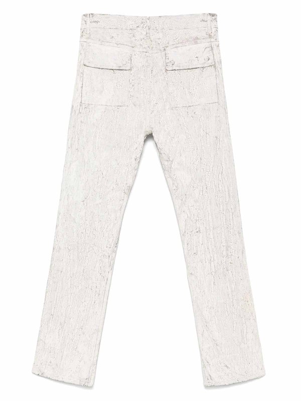 RICK OWENS: カジュアルトラウザー online - カジュアルパンツ - 白