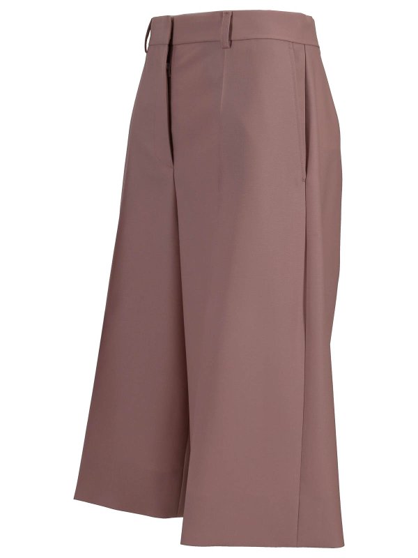 STELLA McCARTNEY: Tailored & Formal trousers online - Canvas Tailoring Culotte