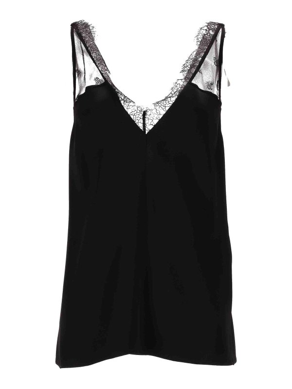 STELLA McCARTNEY: Tops & Tank tops - Envers Satin Slip Top