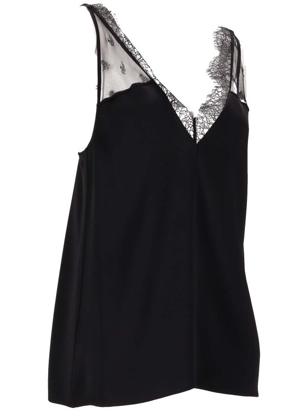 STELLA McCARTNEY: Tops & Tank tops online - Envers Satin Slip Top