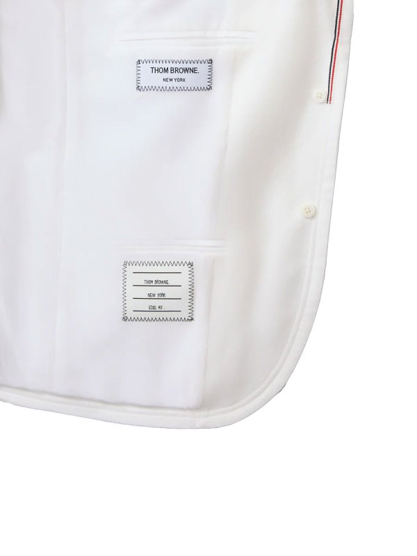 The Best Shops THOM BROWNE: カジュアルジャケット - 白
