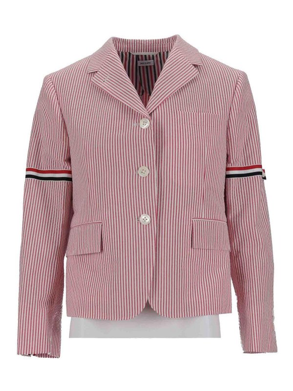 THOM BROWNE: Chaquetas casual - Chaqueta Casual - Rojo