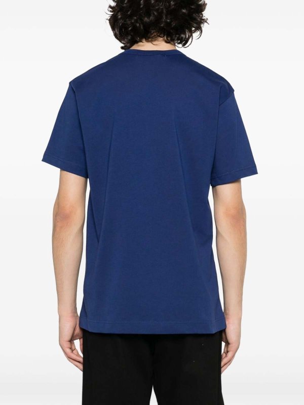 T-Shirt - Bleu Foncé shop online: COMME DES GARCONS
