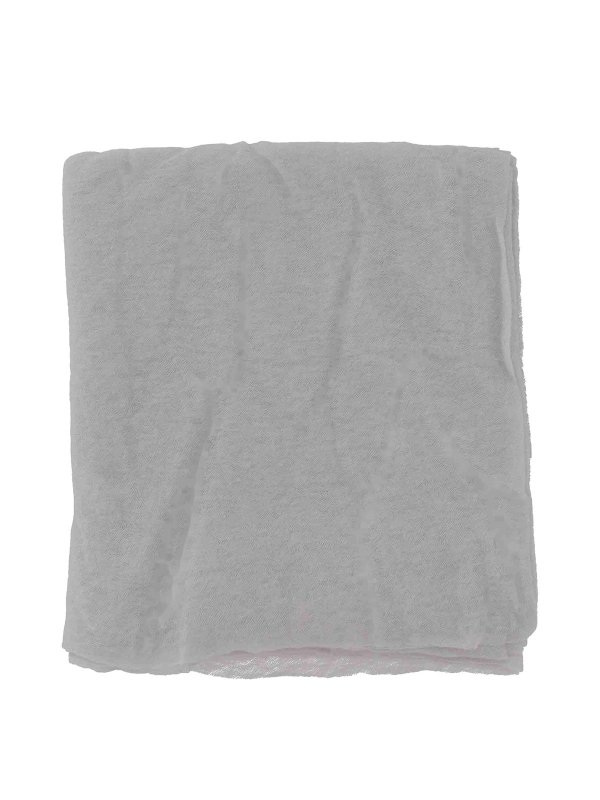 BOTTO GIUSEPPE: scarves - Fine Knit Cashmere Scarf