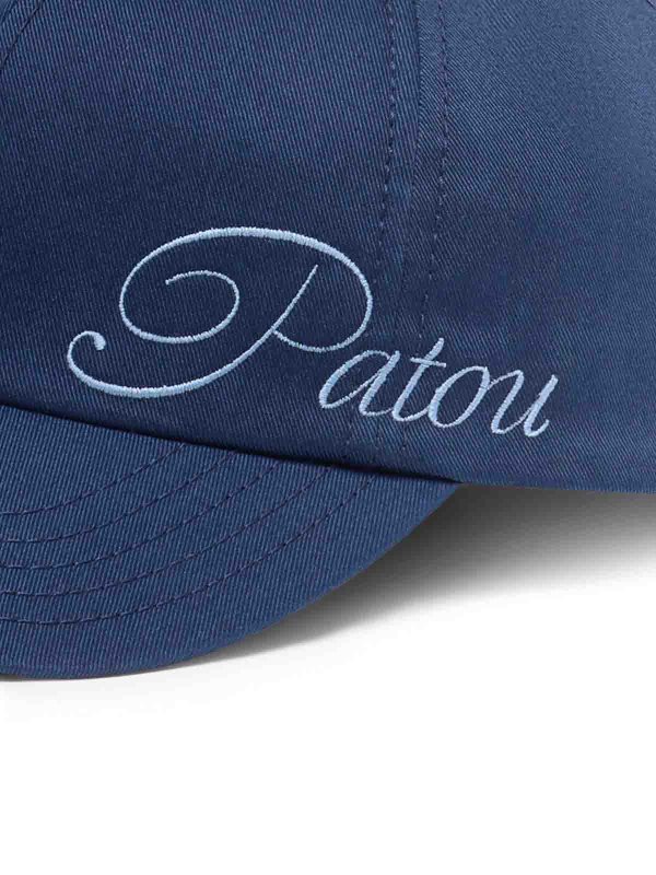 PATOU: cappelli online - Cap-broestrato di logo