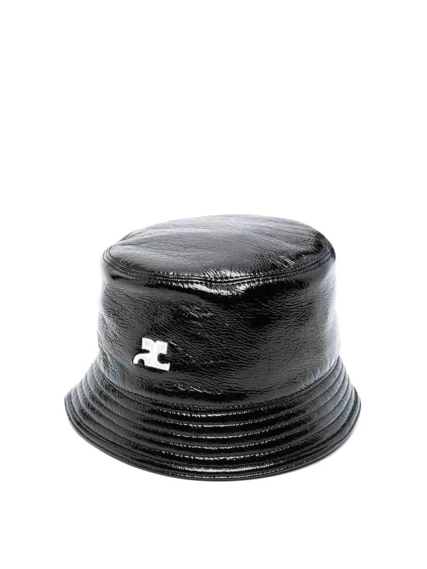 Courreges: Chapeaux - Chapeau - Noir