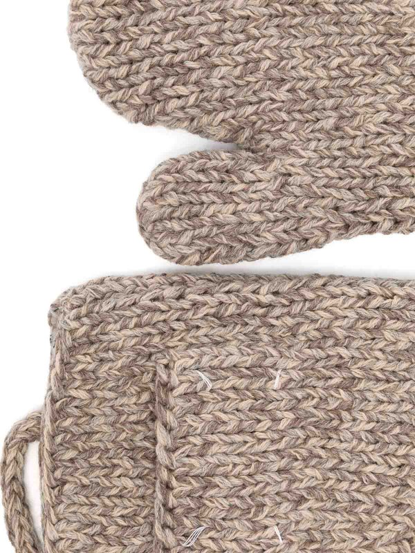 Maison Margiela: gloves online - Shetland Mittens