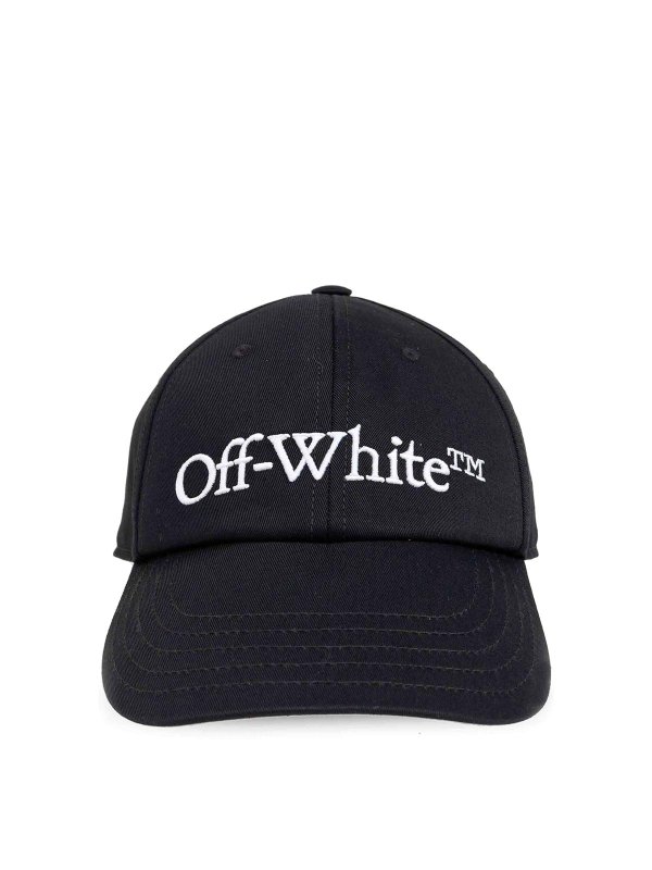 OFF-WHITE: cappelli - Cappello di cotone biologico