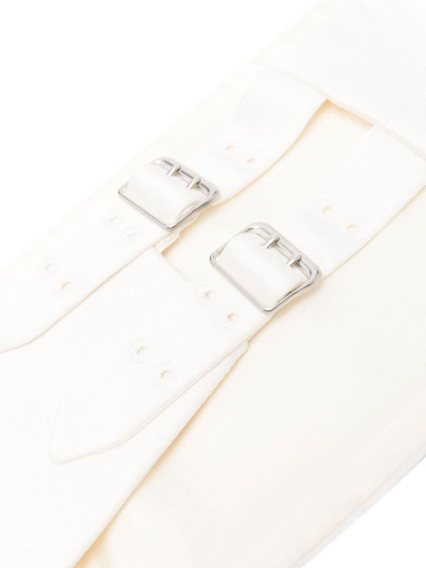 STELLA McCARTNEY: belts online - Pleated Satin Belt