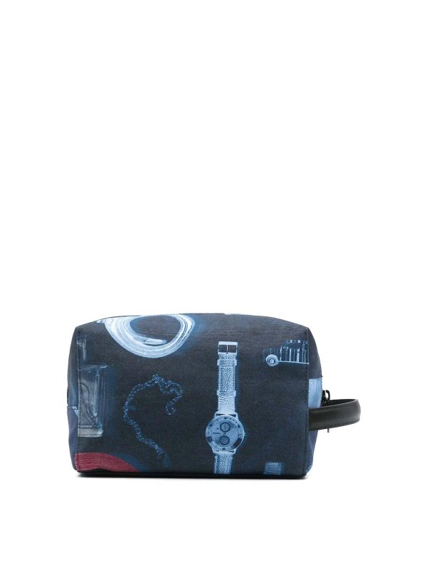 PAUL SMITH: cross body bags - X-Ray Print Wash Bag