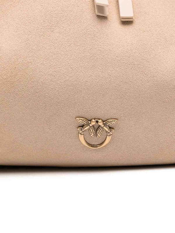 Pinko: Handtaschen online - Shopper - Gold