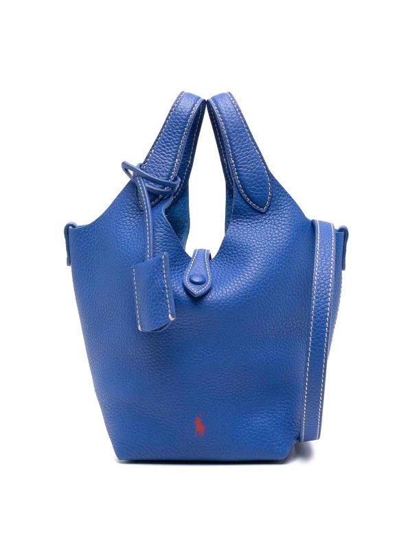 POLO RALPH LAUREN: トートバッグ - トートバッグ - ダークブルー