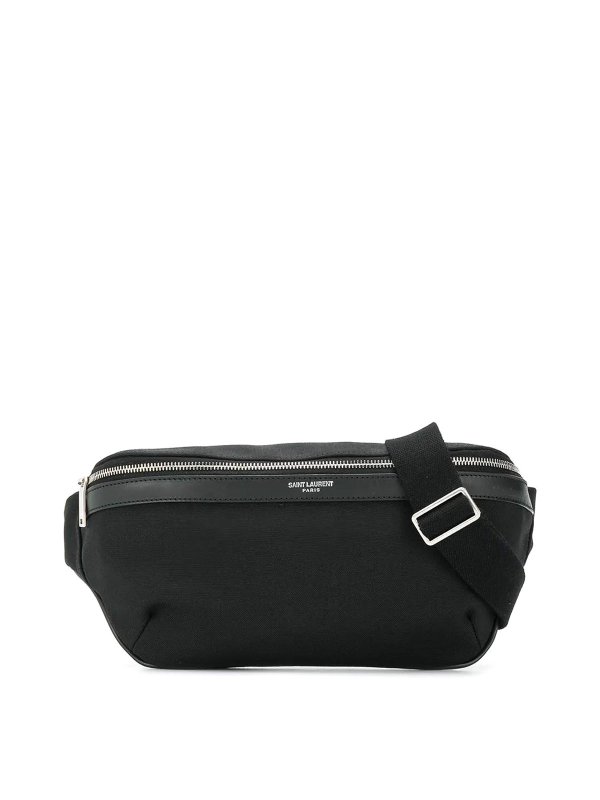 SAINT LAURENT: belt bags - Logo-Lettering Belt Bag