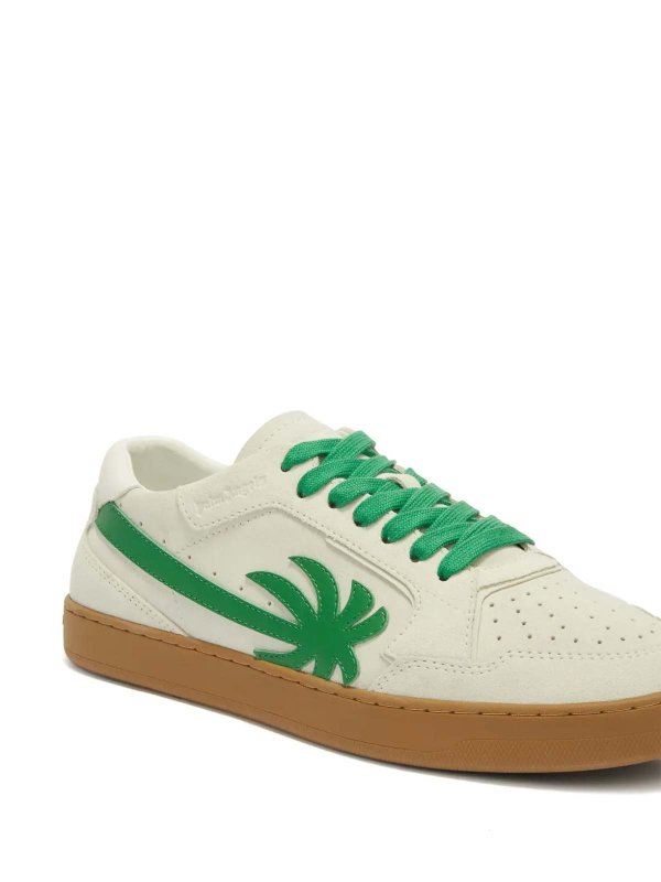 The Best Shops Palm Angels: New Palm 1 Suede Sneakers