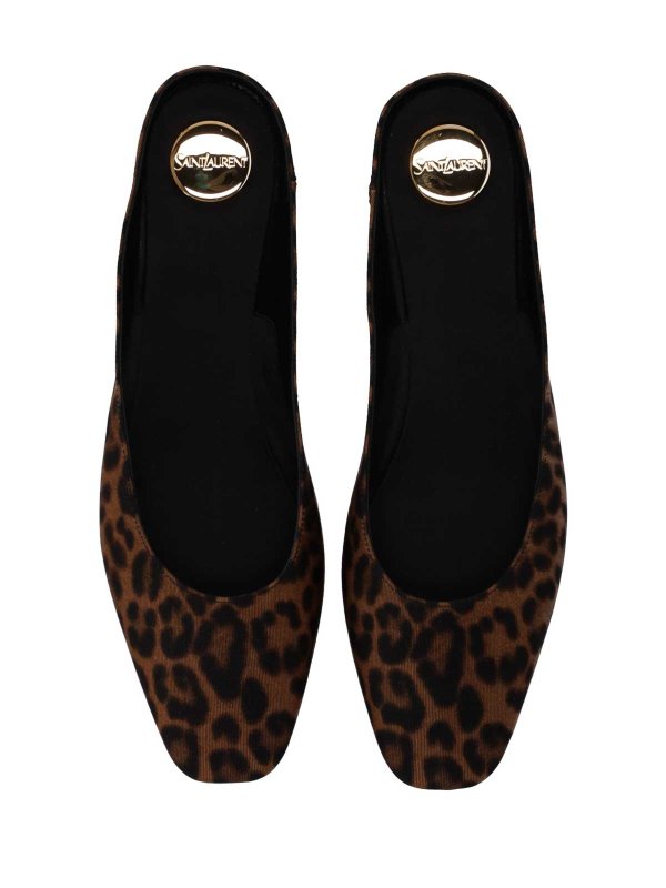 The Best Shops SAINT LAURENT: mules shoes - Fabric Women Shoes Sandles Mid Heel