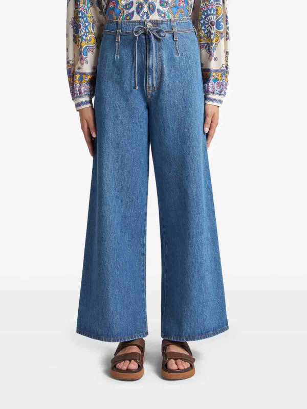ETRO: Bootcut online - Bootcut Jeans - Blau