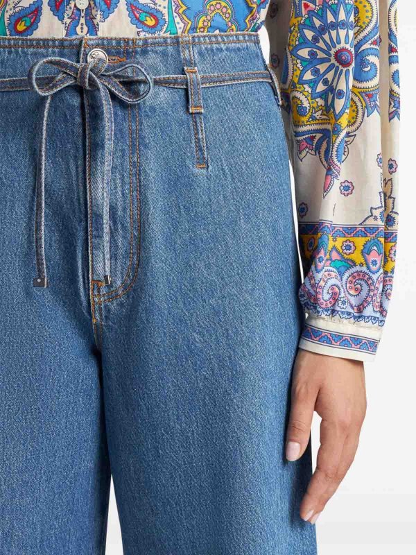The Best Shops ETRO: Bootcut - Bootcut Jeans - Blau