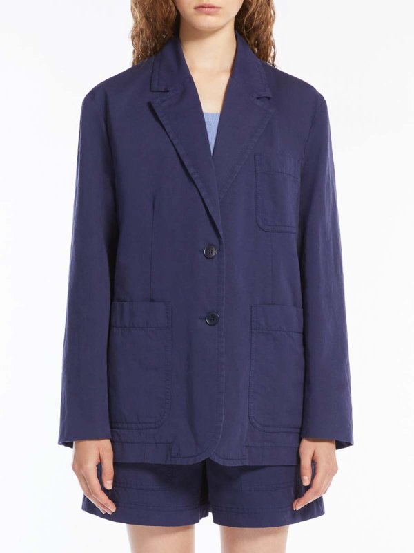 WEEKEND MAX MARA: casual jackets online - Wells Blu jacket
