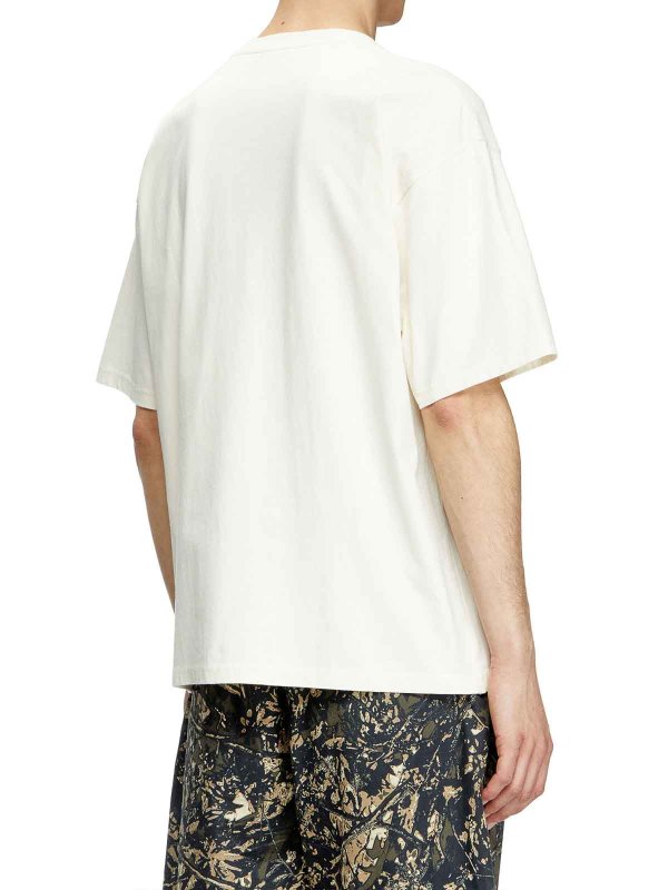 The Best Shops DIESEL: T-shirts - T-Shirt - Blanc