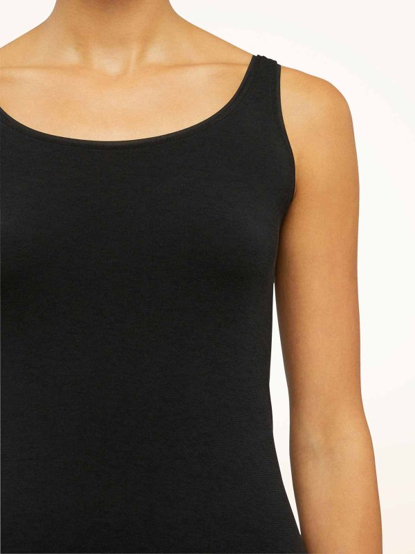 WOLFORD buy online トップ/タンクトップ - 黒