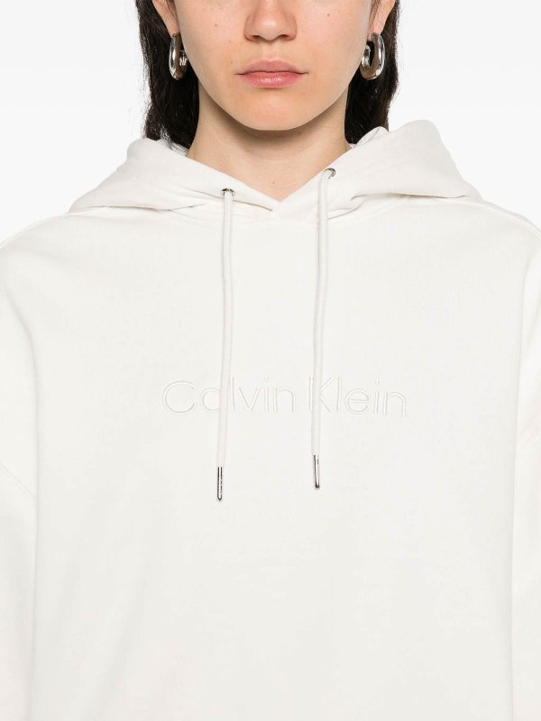 CALVIN KLEIN buy online Sudadera - Crema