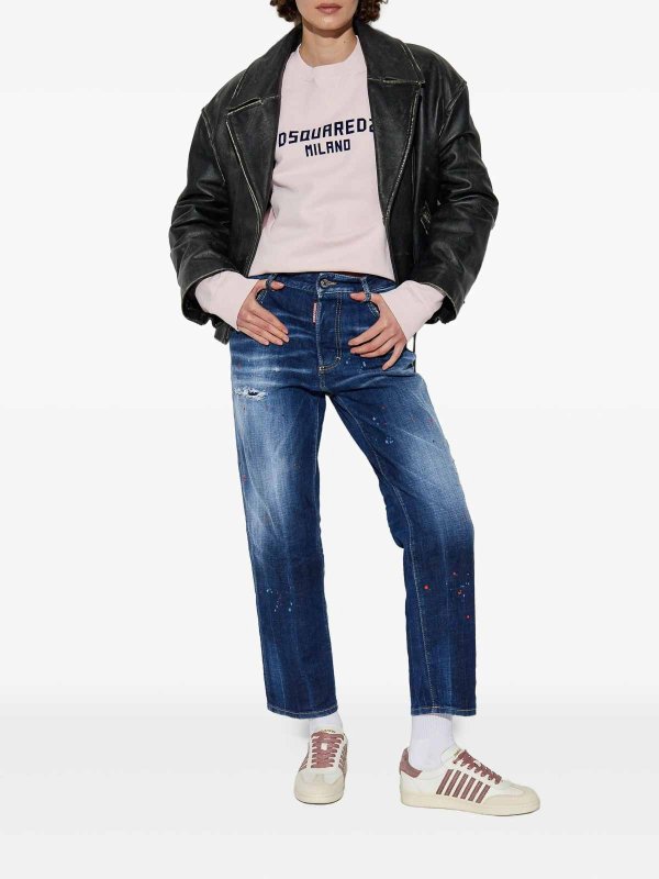 DSQUARED2: bootcut jeans online - Boston Jean