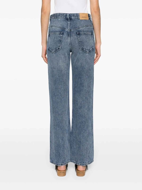 Pantalons Décontractés - Bleu Clair shop online: ISABEL MARANT