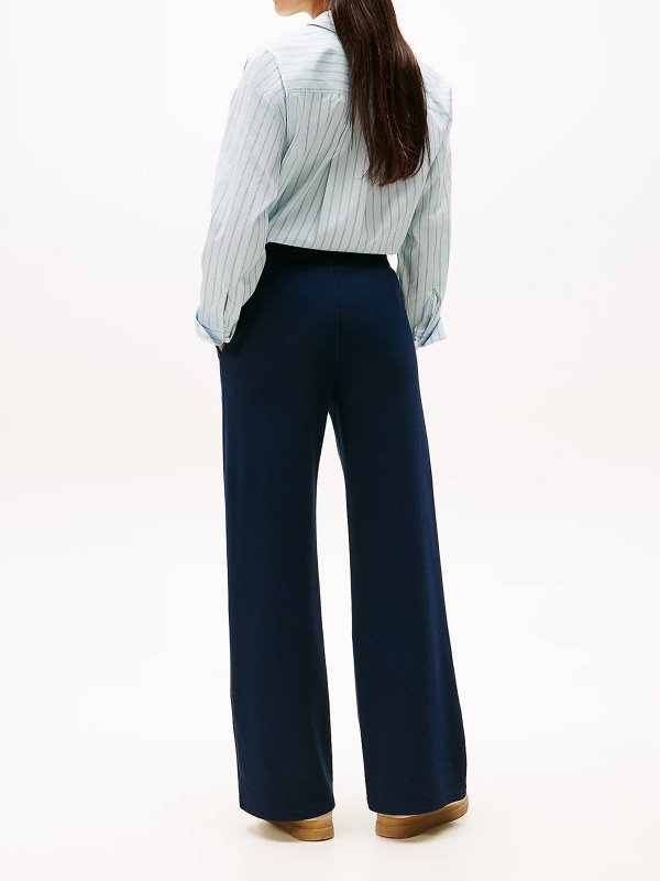 The Best Shops TOMMY HILFIGER: tracksuit bottoms - Script Straight Pique