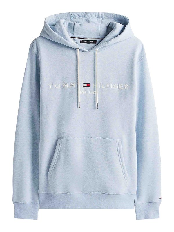TOMMY HILFIGER: Sweatshirts und Pullover - Sweatshirt - Blau