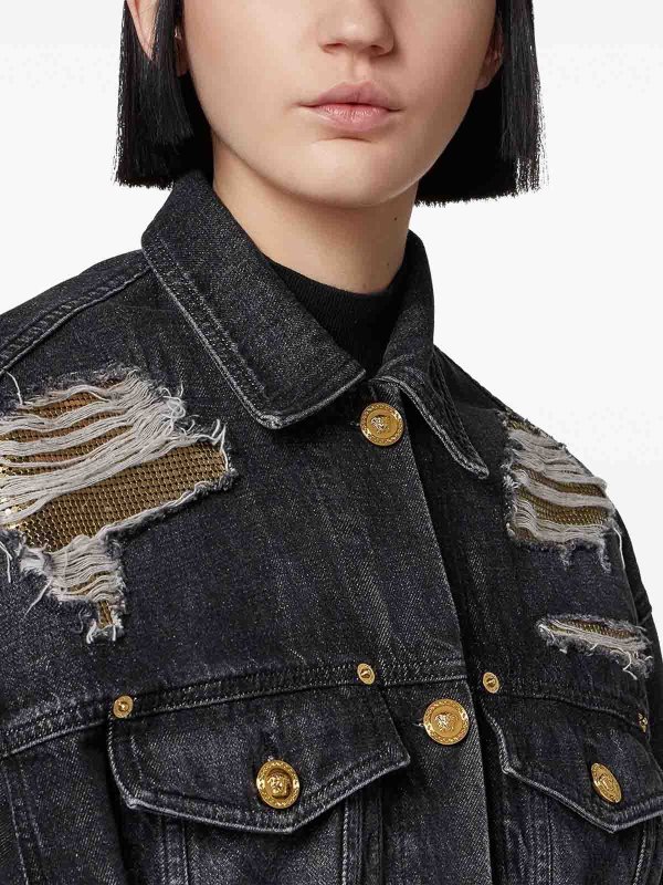 VERSACE buy online Blouson In Denim