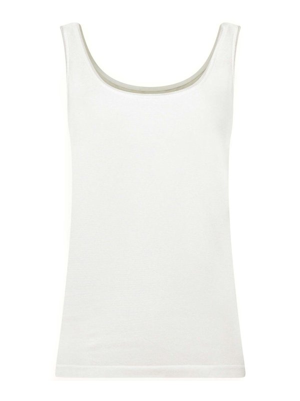 WOLFORD: Tops und Tank Tops - Top - Weiß