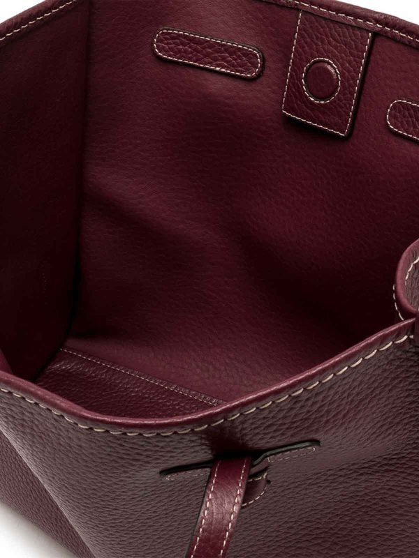 Bolsa Bandolera - Rojo Oscuro shop online: GIANNI CHIARINI