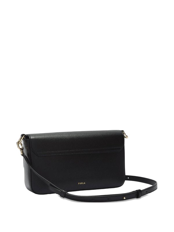 クロスボディバッグ - 黒 shop online: FURLA