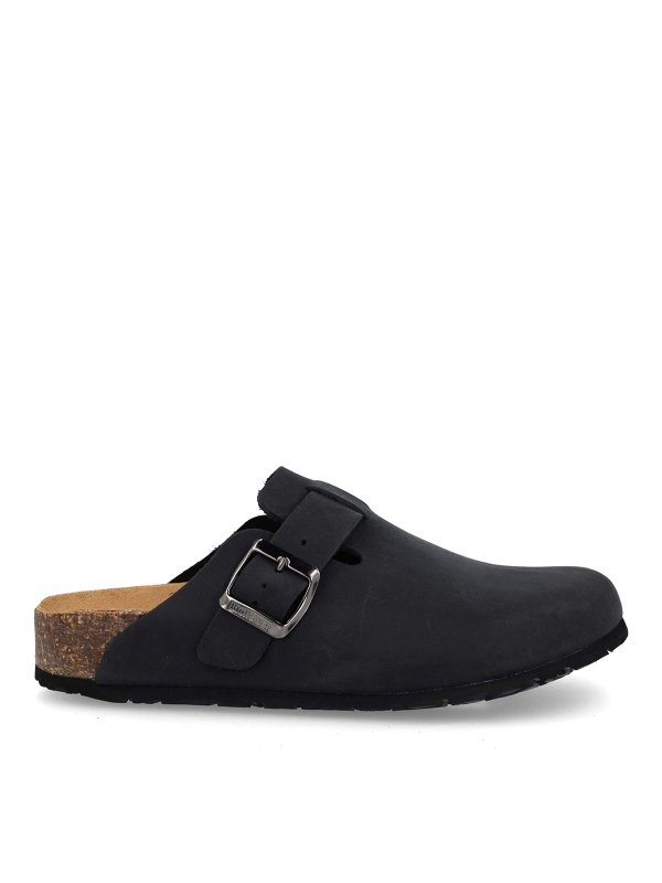 BIONATURA: Zehentrenner - Stiefeletten - Schwarz